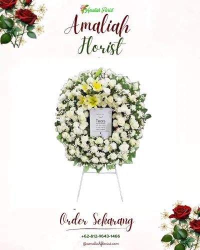 Krans Bunga Duka Cita di Angseri